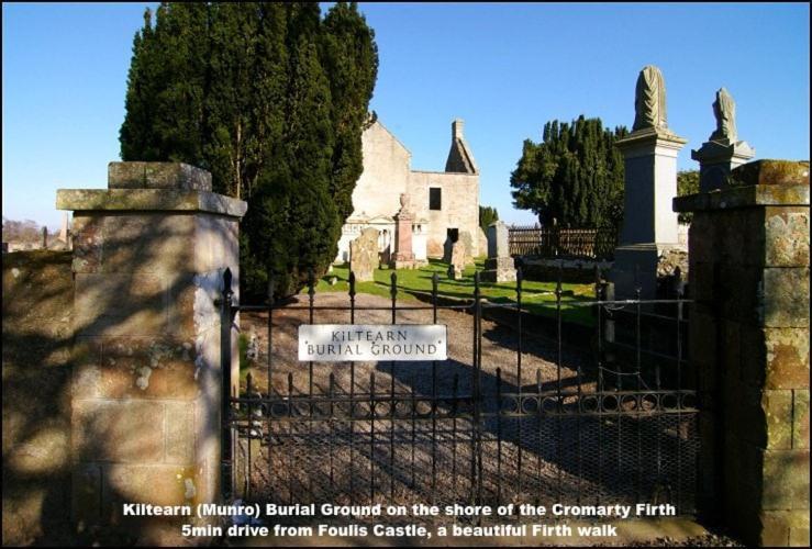 Foulis Castle Gate Lodge Evanton 외부 사진
