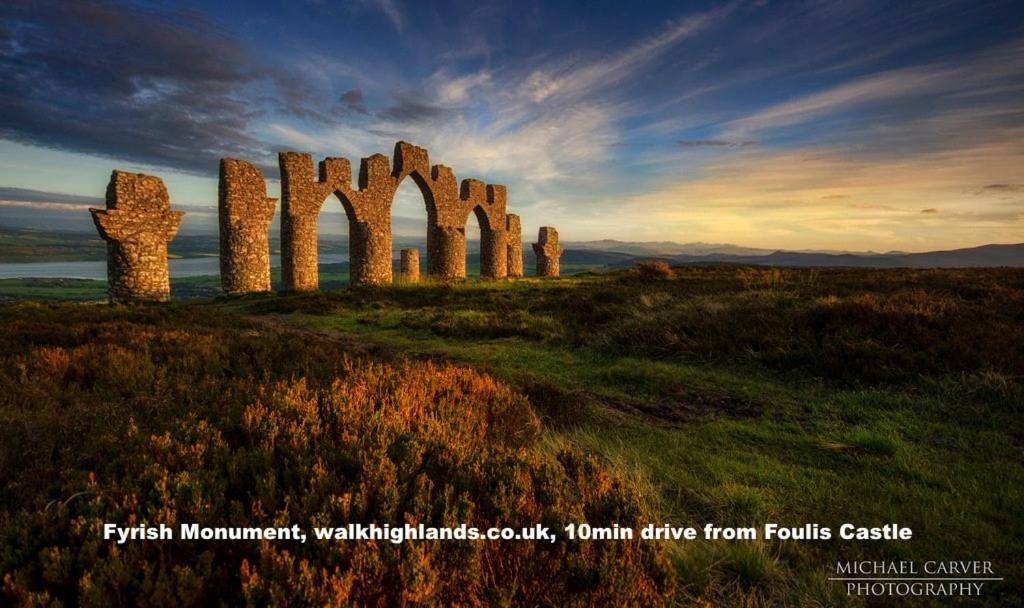 Foulis Castle Gate Lodge Evanton 외부 사진