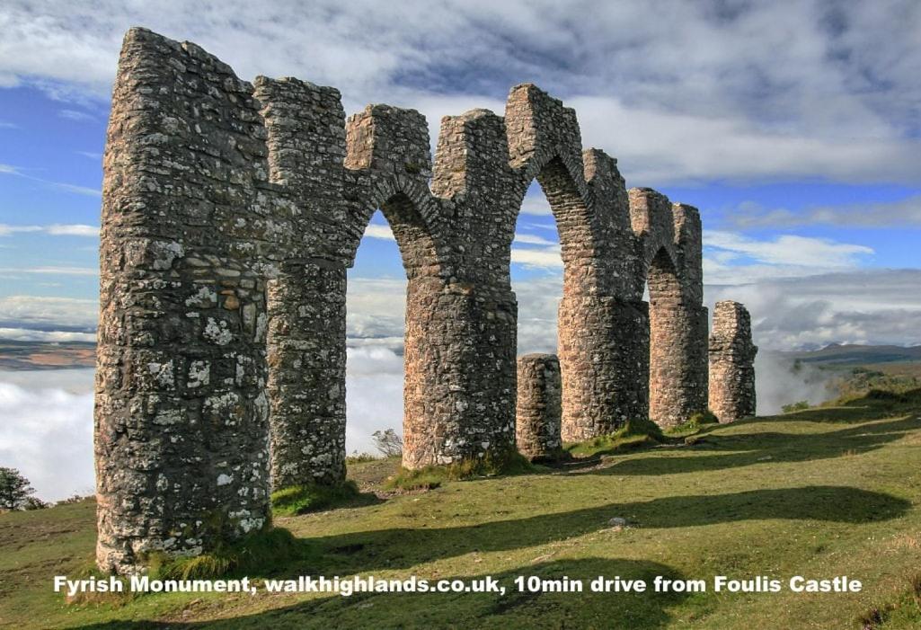 Foulis Castle Gate Lodge Evanton 외부 사진